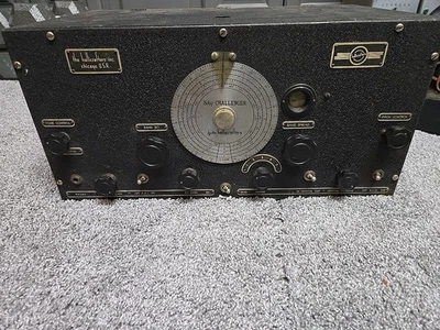 Receptor comercial de radioaficionado Hallicrafters Sky Challenger raro de colección Foto 1 de 4