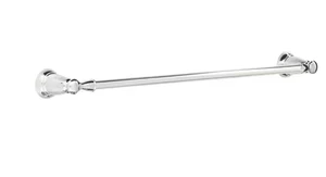 Moen Banbury Accessorio da bagno durevole 24 pollici Portasciugamani moderno cromato Y2624CH - Foto 1 di 24