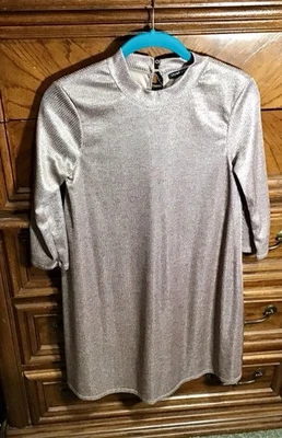 Vestido Forrado Tres Corazones Rosa Talla S Foto 1 de 4