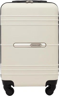 Travelers Club 20" Richmond Spinner Carry-On Luggage, Bone, Inch Bone  - Image 1 of 4