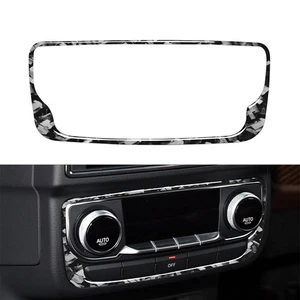 Interruptor de aire acondicionado trasero AC panel de control cubierta Trim para Audi Q7 SQ7 4M 2016-19 - Imagen 1 de 9