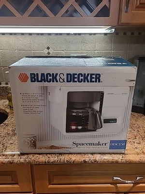 Black & Decker Spacemaker Optima 12 Cup Drip Coffeemaker Under Cabinet Open Box - Image 1 of 4
