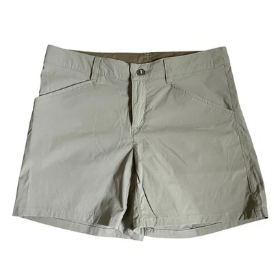 Pantalones Cortos de Senderismo Patagonia Talla 4 Tech Web Pequeños Caqui Rendimiento Aire Libre Granola Foto 1 de 4