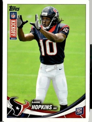 2013 Topps Kickoff #6 DeAndre Hopkins - Image 1 of 2