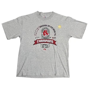 New 2007 World Series Champions Boston Red Sox Clubhouse Shirt Men’s L - Picture 1 of 4