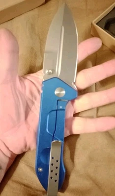 Cuchillo Plegable Extrema Ratio Frame Rock COO60T GRANDE Azul Foto 1 de 4