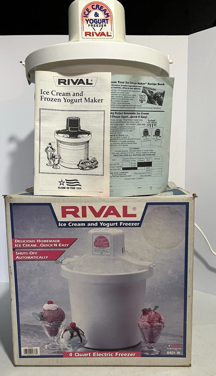 Rival Ice Electric Ice Cream Makers Yoghurt Makers for sale | eBay