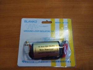 BLANKO NF-104 Masse Entkoppler Entstörfilter Störgeräusche NF104 15 Ampere - Bild 1 von 2