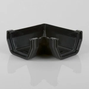 Brett Martin 114 mm quadratisch PVCu 90 Grad Rinnenwinkel VERSCHIEDENE FARBEN BR058 - Bild 1 von 5