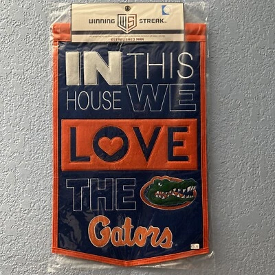 Florida Gators Winning Streak “In This House We Love” Banner New - Image 1 of 4