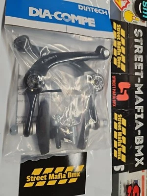 Dia-Compe Diatech Bicicleta BMX 990 FRENO AD996 HOMBRE F/R Pinza NEGRA Ajuste S&M NUEVO Foto 1 de 4