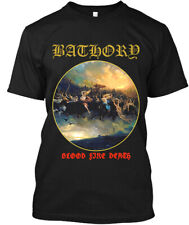 Limited New Bathory Blood Fire Death Rock Metal Band Music Album T-Shirt S-3XL