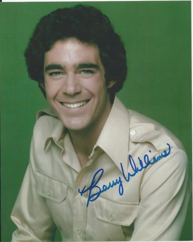 Barry Williams signed photo Cover