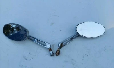 Honda Nighthawk CB 250 450 650 700 750 SC/F - черные зеркала слева и справа (пара) - Изображение 1 из 3