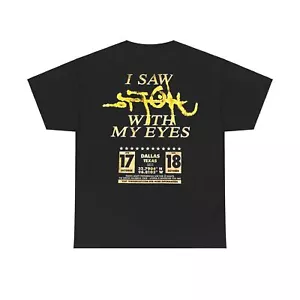 Travis Utopia Circus Merch Maximus Tour Dallas Texas Exclusive T-shirt - Scott - Picture 1 of 7