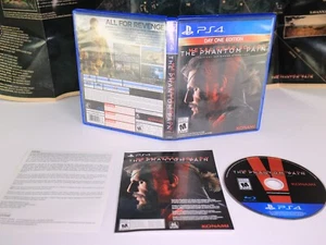 Metal Gear Solid 5 V The Phantom Pain Day One PS4 + Mapa - Completo CIB Clasificado M! - Imagen 1 de 18