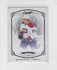 15/16 UD Champs Montreal Canadiens Jacob De La Rose Rookie RC card #158 - Bild 1 von 2