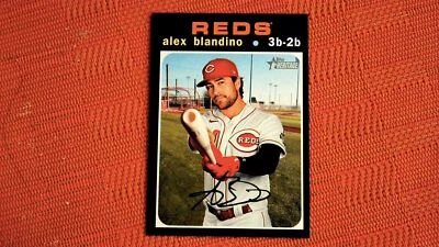 2020 Topps Heritage #721 Alex Blandino - Image 1 of 2