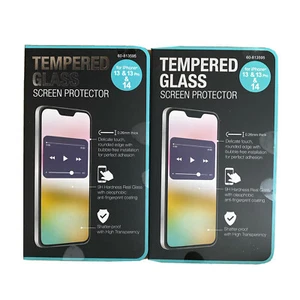 2 Hartglas Displayschutzfolie für iPhone 13, iPhone 13 Pro & iPhone 14 - Bild 1 von 1