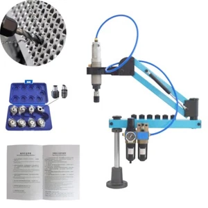 M3-M16 360° Universal Rotation Vertical Pneumatic Tapping Machine - Picture 1 of 19