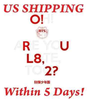*US SHIPPING* BTS [O!RUL8,2?] 1st Mini Album CD+Photo Card+Booklet+Poster/On • 19.96$