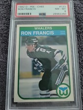 1982-83 O-Pee-Chee - #123 Ron Francis (RC)