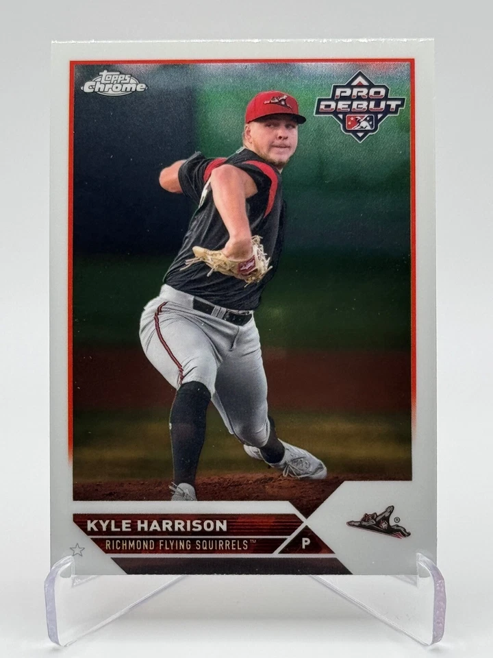2023 Topps Pro Debut Chrome #PDC-178 KYLE HARRISON - Image 1 of 2