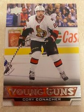 2013-14 UPPER DECK YOUNG GUNS #210 CORY CONACHER RC