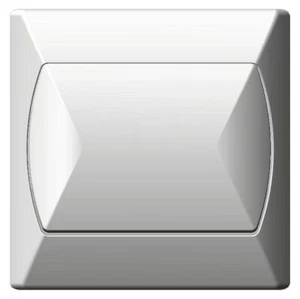 Simple Single Big Button Indoor Light Switch Click Wall Plate Three Colours - Imagen 1 de 8