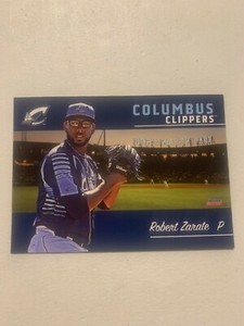 Robert Zarate 2018 Columbus Clippers Team Card