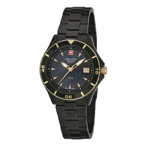 Swiss Alpine Military Women's Watch Analog Quartz 7740.1184SAM Stainless Steel - Picture 1 of 3