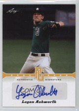 2013 Leaf Perfect Game Showcase Auto Gold /50 Logan Ashworth #A-LA1 Auto