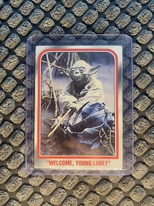 STAR WARS 1980 - Welcome, Young Luke - Yoda Card #59 - Empire Strikes Back ESB - Picture 1 of 2