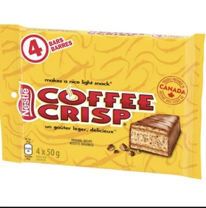 Coffee Crisp Canadian Delicacy (50g X 4)From CANADA - Picture 1 of 4