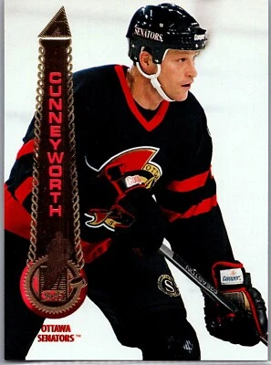 1994-95 Pinnacle Hockey- #406 Randy Cunneyworth - Image 1 of 2