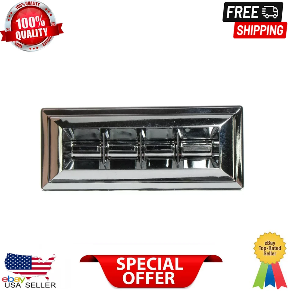 Interruptor de ventana eléctrica delantero izquierdo conductor para Buick Chevy Olds 4 botones Foto 1 de 2