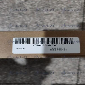 Neu Fabrik Versiegelt 1756-IF8 8 Punkt A/I Modul 1756IF8 - Bild 1 von 1