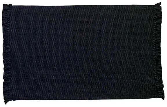 Park Designs Placemat Black Extra Long Casual Classics Woven Cotton 13 x 22 inch - Image 1 of 1