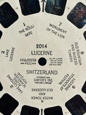Vintage Lucerne Switzerland View Master Reel, Reel Number 2014