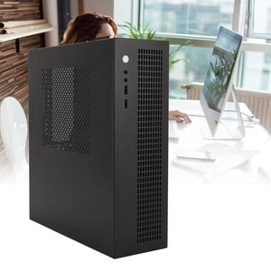 Small ITX Case USB2.0 Interface MATX PC Case Dual Cooling Fan With Reserved - Afbeelding 1 van 12