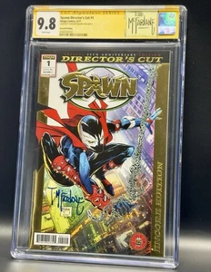 Spawn Director's Cut #1 CGC SS etiqueta personalizada firmada Todd McFarlane - Imagen 1 de 2