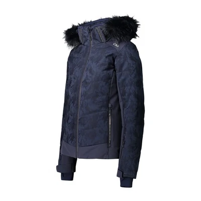 CMP Damen WOMAN JACKET ZIP HOOD blau Snowboardjacke Größe 38 - Bild 1 von 3