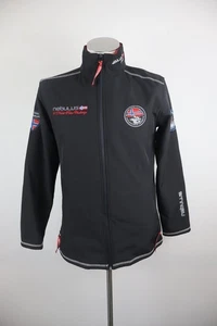 Nebulus Jacket Man Size XL Casual Vintage Jacket Fleece Black - Picture 1 of 11
