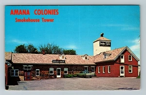 Amana IA-Iowa, Amana Meat Shop Vintage Souvenir Postcard - Picture 1 of 4