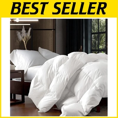 -Round Comfort Goose Down Comforter, OEKO-Tex Certified - Image 1 of 4