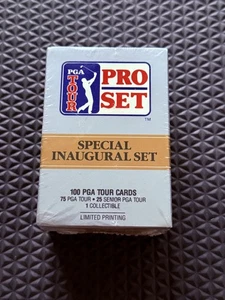 1990 Pro Set Golf Special Inaugural Complete Factory Sealed Set - 100 Cards - Bild 1 von 3