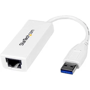 StarTech.com USB to Ethernet Adapter, USB 3.0 to 10/100/1000 Gigabit Ethernet LA - Photo 1/10
