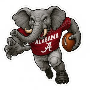 Alabama Crimson Tide Football Weather Resistant Vinyl Sticker/Decal 38 - Picture 1 of 1