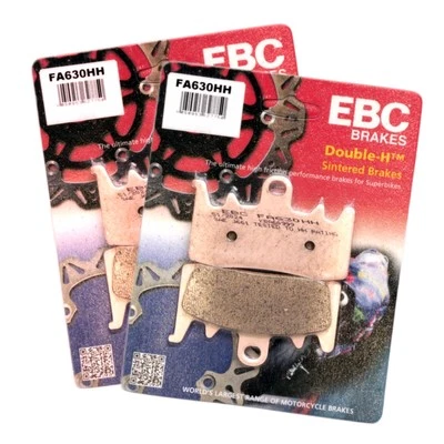 Kit de pastillas de freno delanteras EBC FA630HH para TRIUMPH Street Triple 765 R 2018-2019 Foto 1 de 4