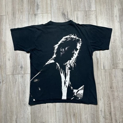 Camiseta Negra De Colección Años 90 Nike Andre Agassi Challenge Cancha Tenis Talla M Foto 1 de 4